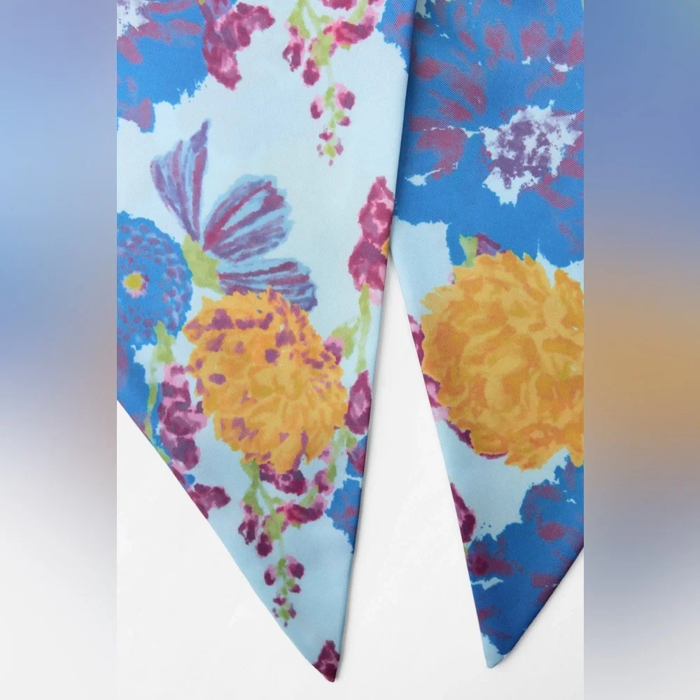 Zara Floral Print Head wrap - NWT
